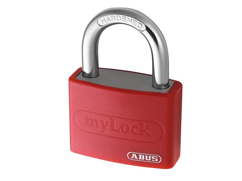 ABUS Mécanique - Red Aluminum Padlock