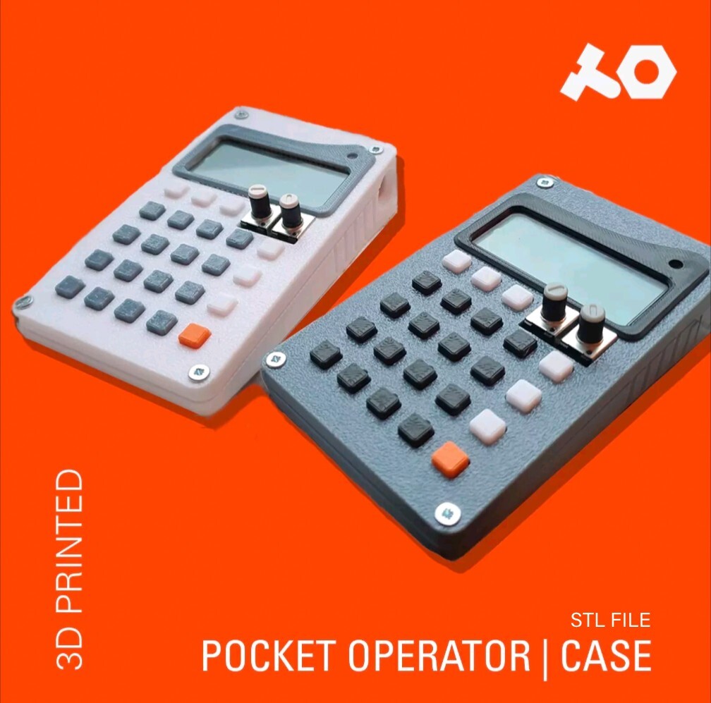 Custom Pocket Operator Case STL File - Sleek Protection for Your PO