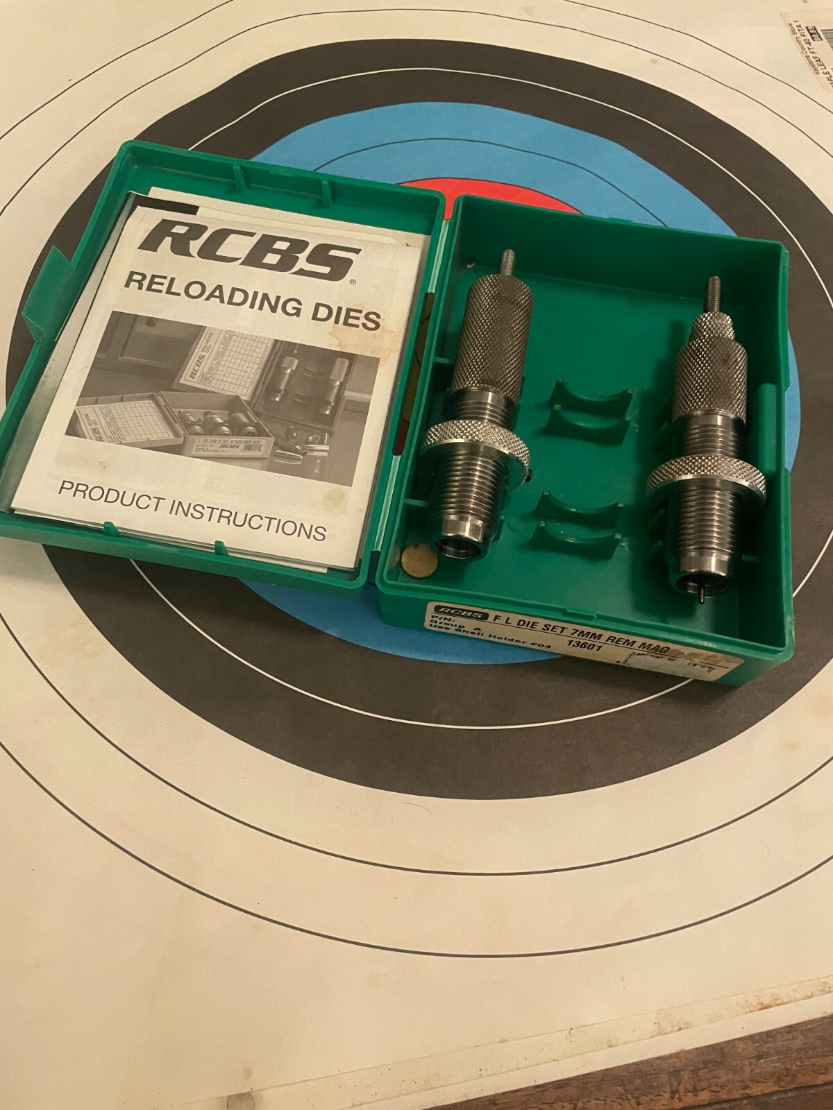 RCBS 7MM REM MAG 2pc FL Die Set 13601
