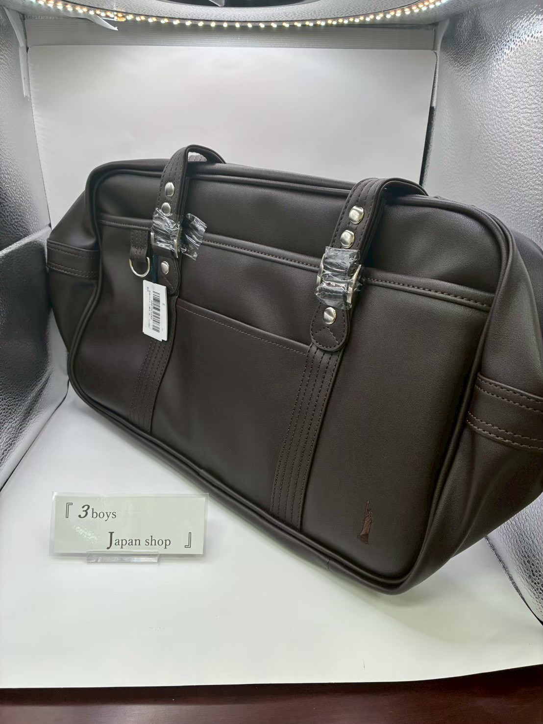 Eastboy School Bag Synthetic Leather A4 Size Chocolate x Brown Japan J-Style