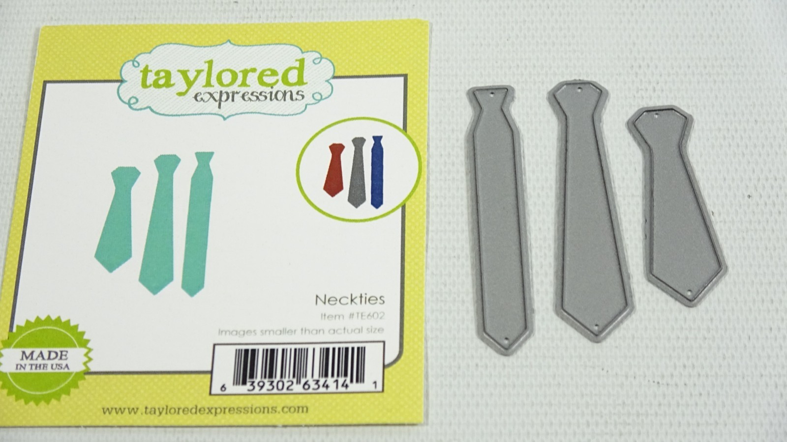 Taylored Expressions Die Neckties TE602