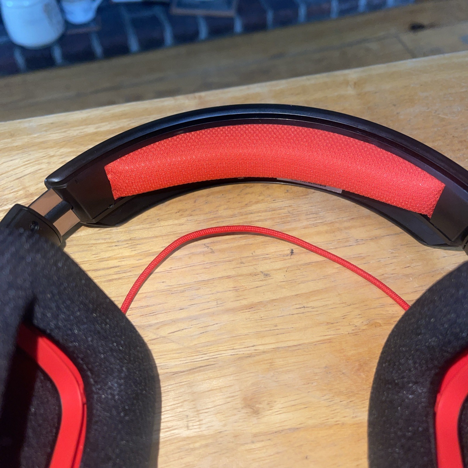 Logitech G230 Black/Red Over the Ear Gaming Headset Desktop