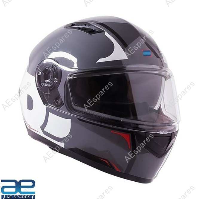 Lightwing Wing Logo Full Face Helmet Compatible With Royal Enfield Rider @US