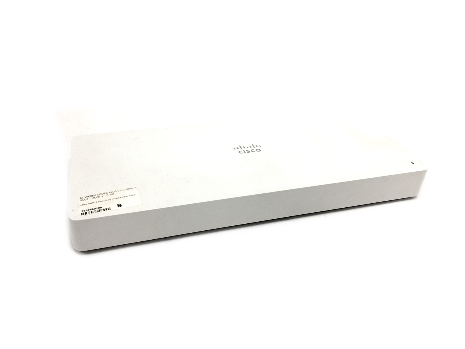 Cisco Webex Codec Plus TTC7-25, TTC8-10 Camera, TTC5-09 Panel & TTC5-06 Mic x2