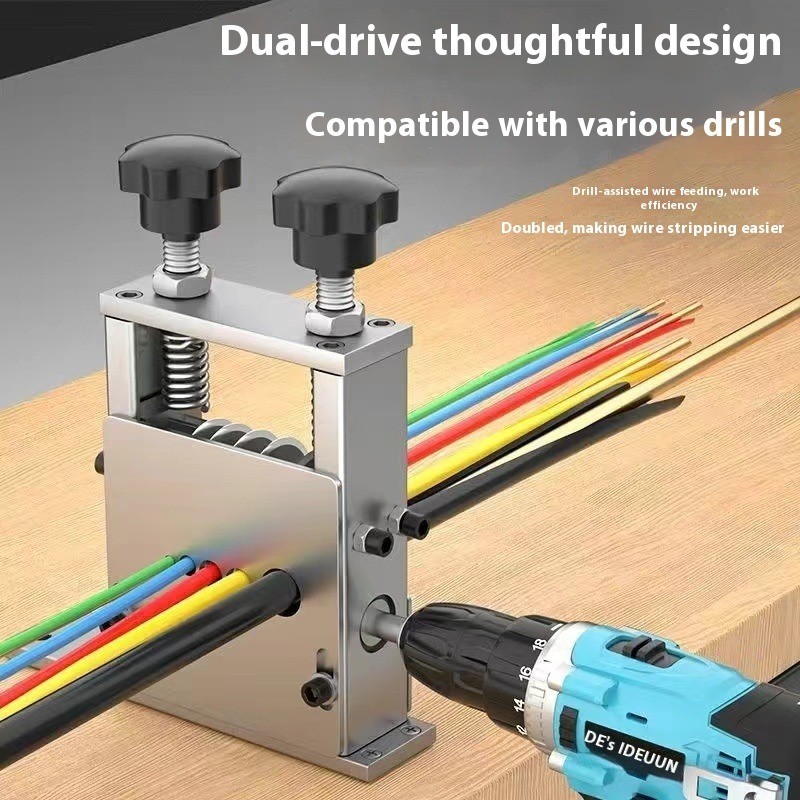 Electric Wire Stripper Machine Scrap Copper Recycling Copper Wire Peeler