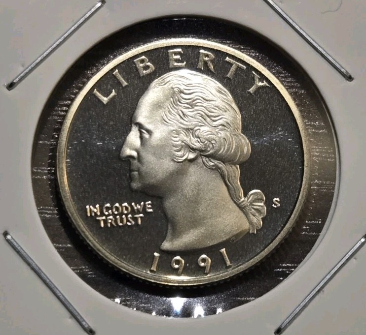 1991-S Washington Quarter Uncirculated