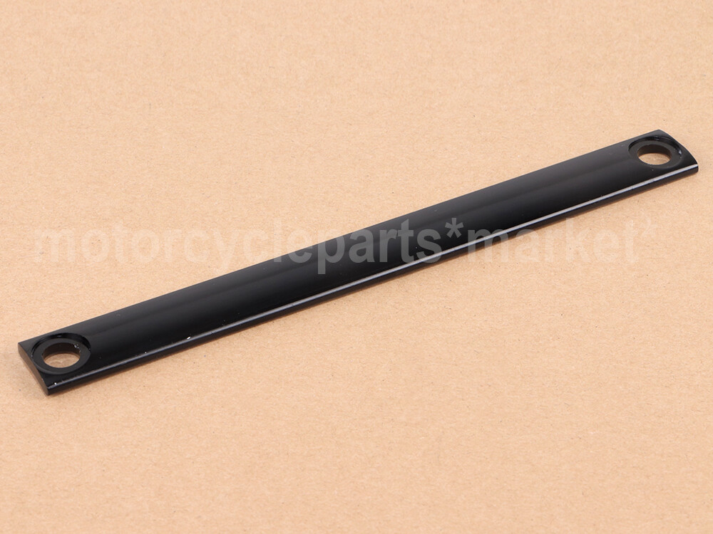 Black Fork Panel Accent Strips Molding Trim For Harley Heritage Softail Classic