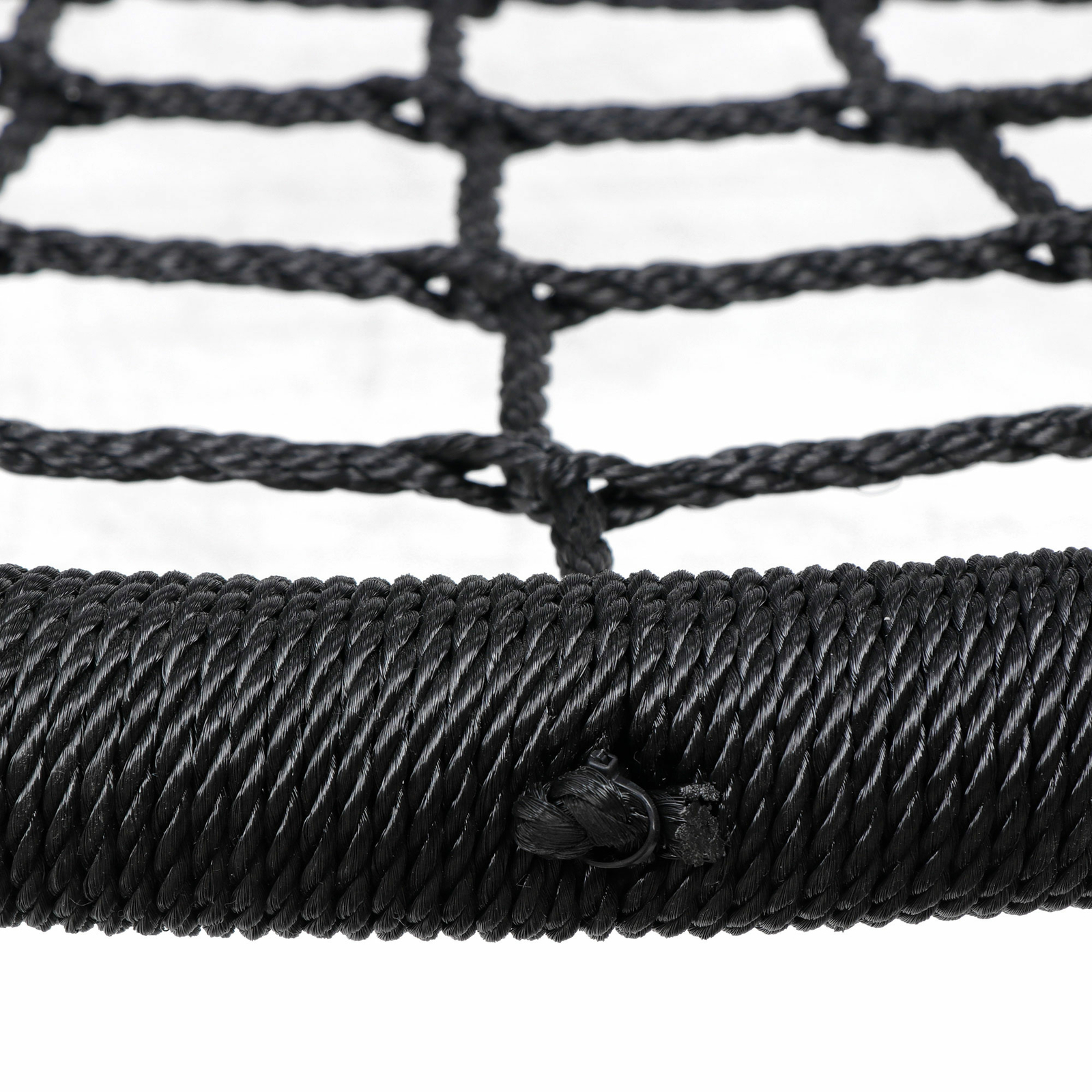 48'' Spider Web Tree Swing Net For Kids Max Weight Adjustable Height 600Lbs