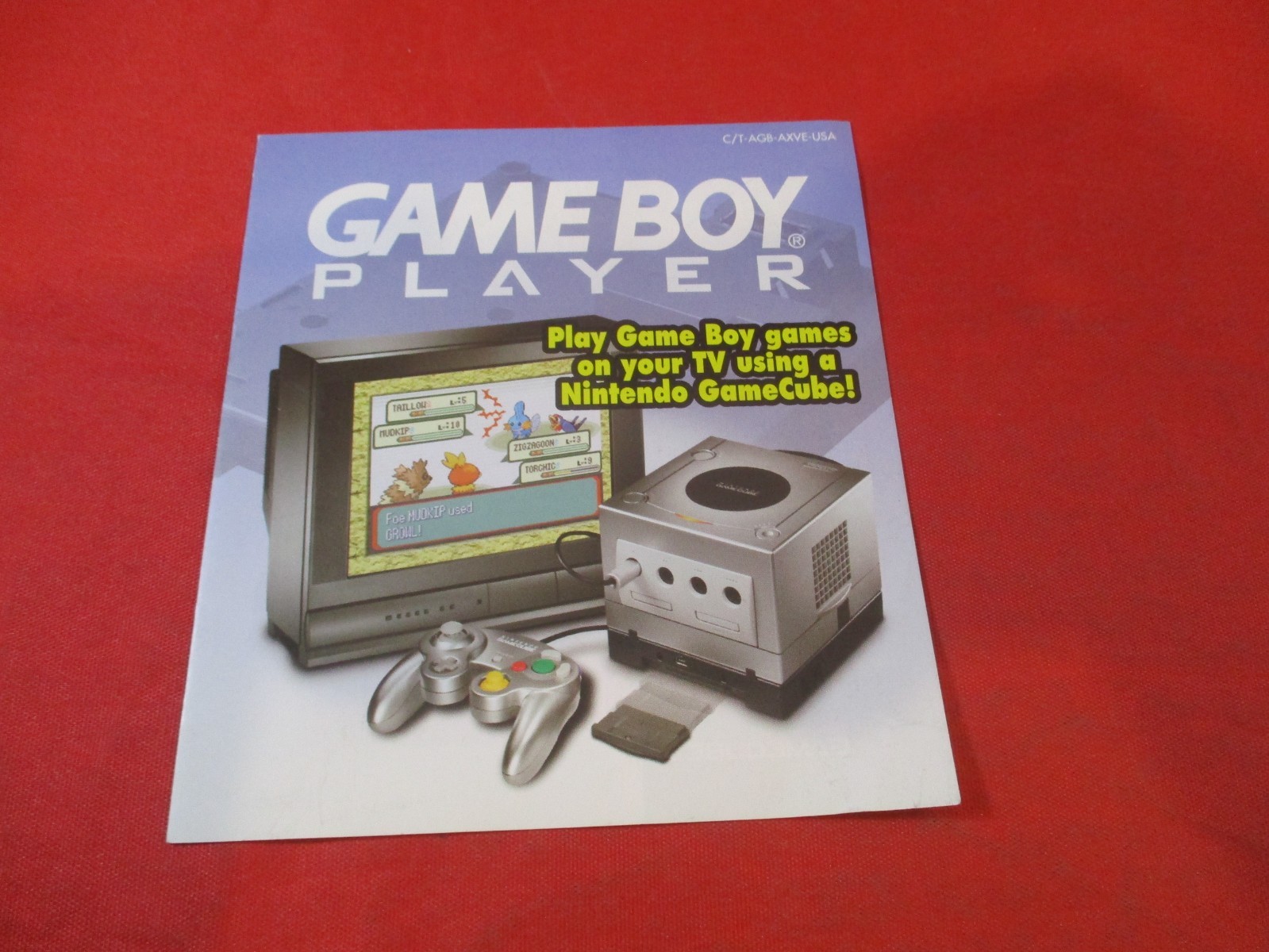 Game Boy Player Nintendo Game Boy Advance Gamecube Promo Offer Insert ONLY