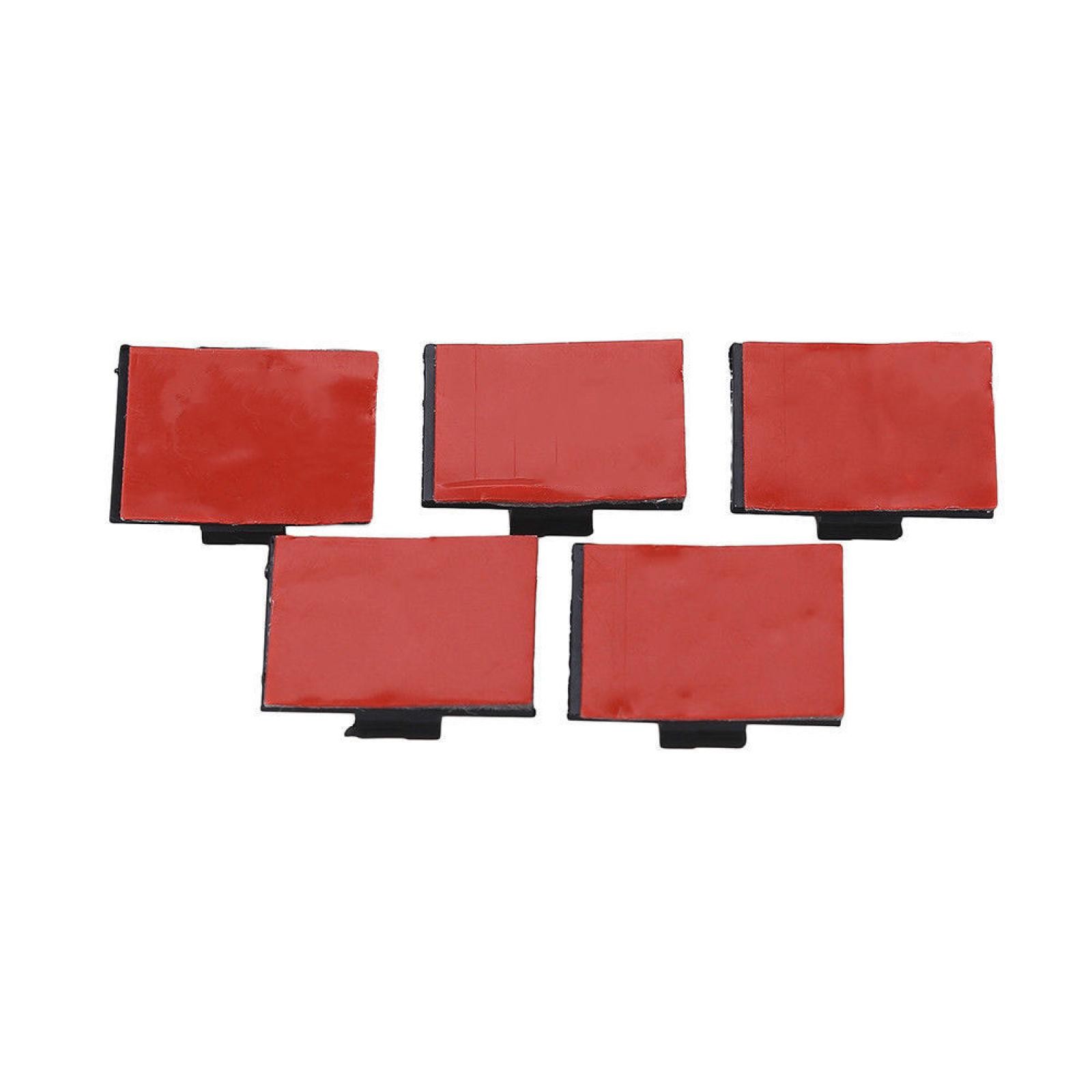 20Pack Self-Adhesive Base Design Clip Wire Tie Cable Clamp Clip Car Dash Camera