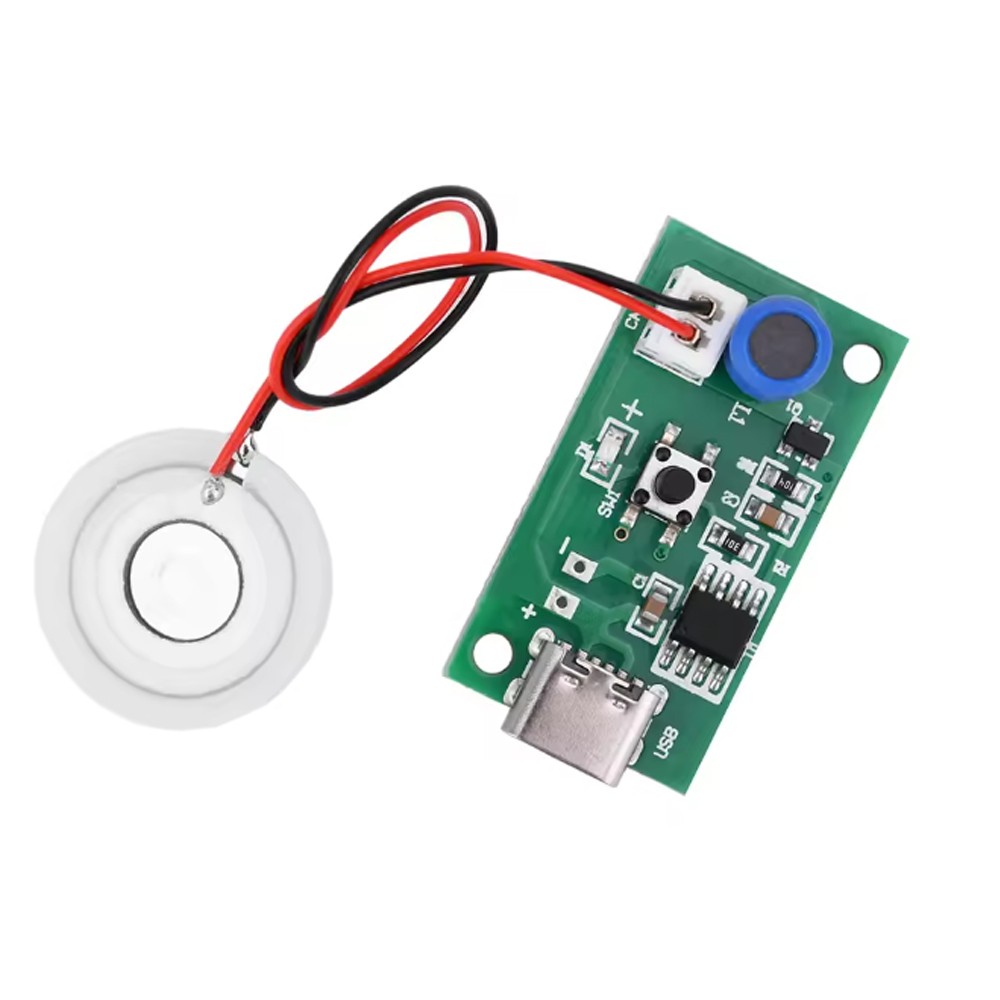 3x TypeC DIY Ultrasonic Spray Humidifier Atomizer Drive Module Humidifier Module