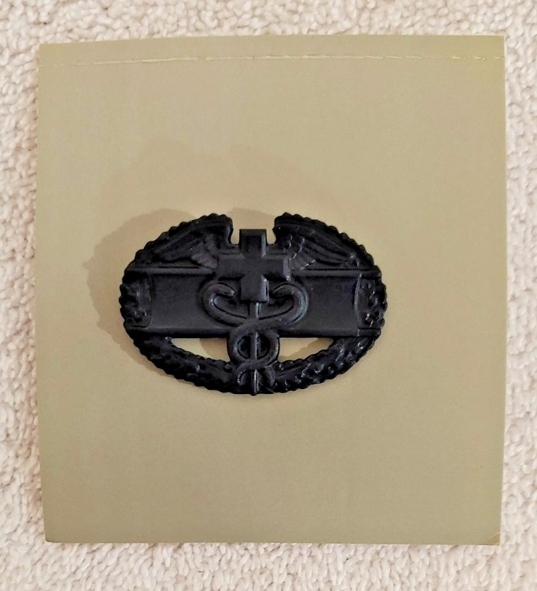 Military Militaria US Army Combat Medical Badge (1st Award)