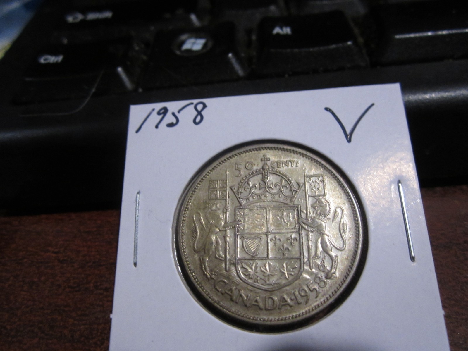 1958 - 50 cent Canada Silver - Canadian half dollar