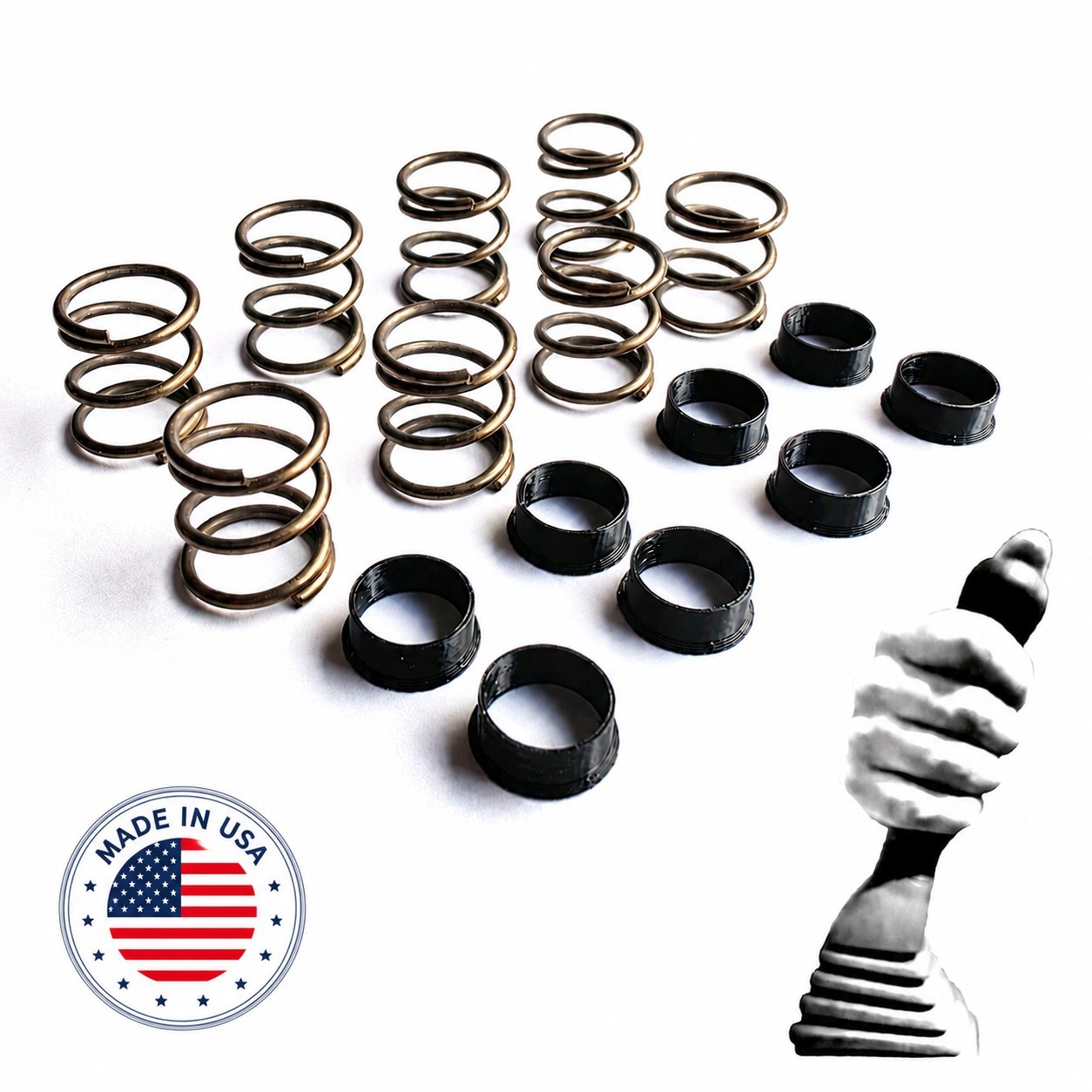 CFG H15/H15R Joystick Upgrade–Pilot Control Spring Mod w/ Piston Protection