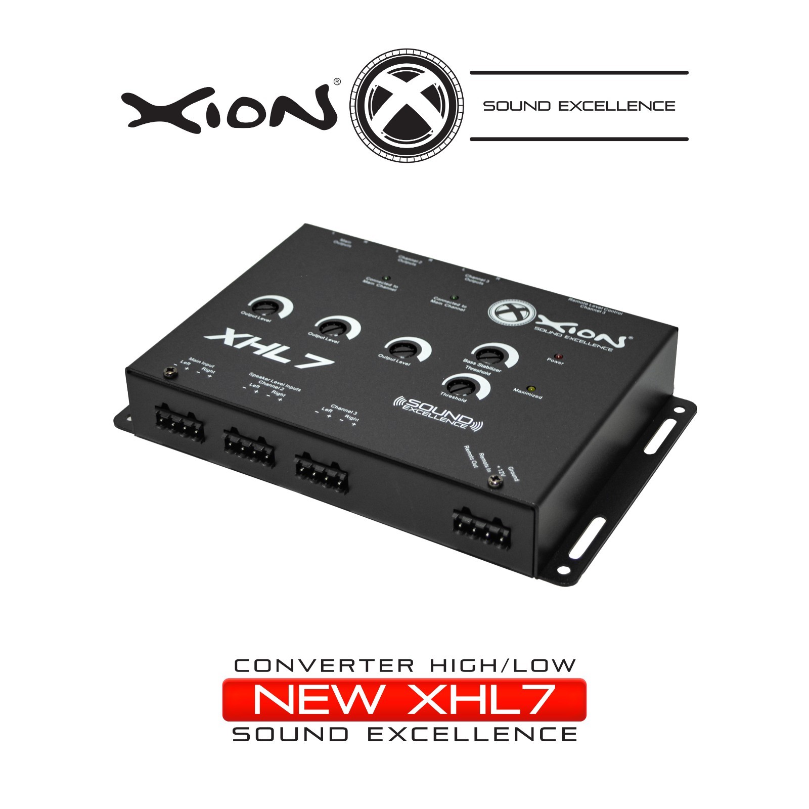 XION XHL7 HIGH / LOW CONVERTER BLACK