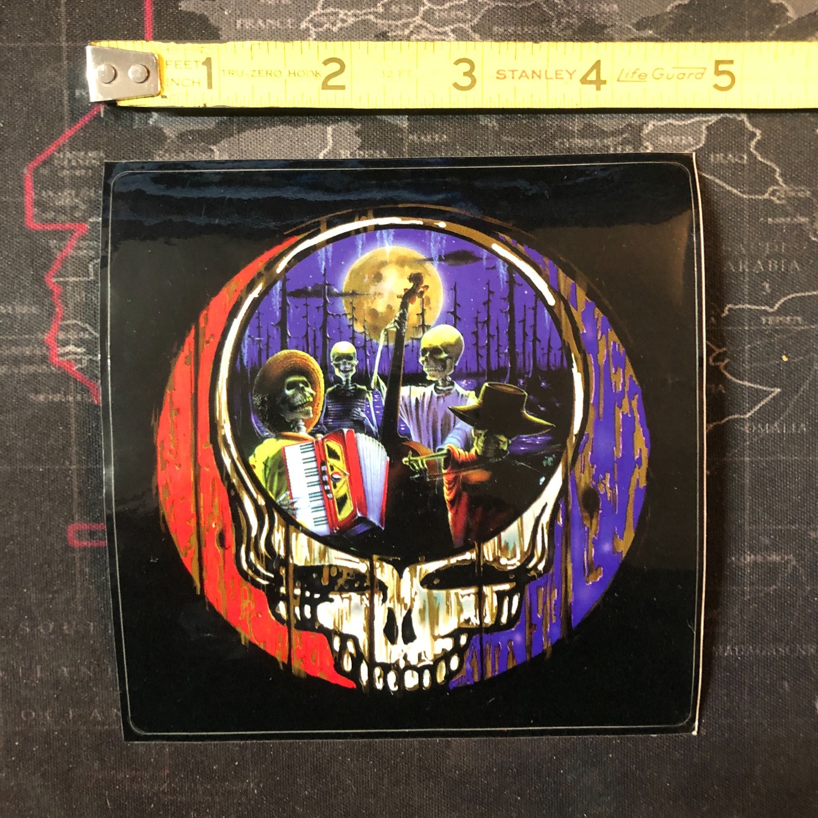 VINTAGE GRATEFUL DEAD STICKER AROUND 40 YEARS OLD RIP BOB WEIR