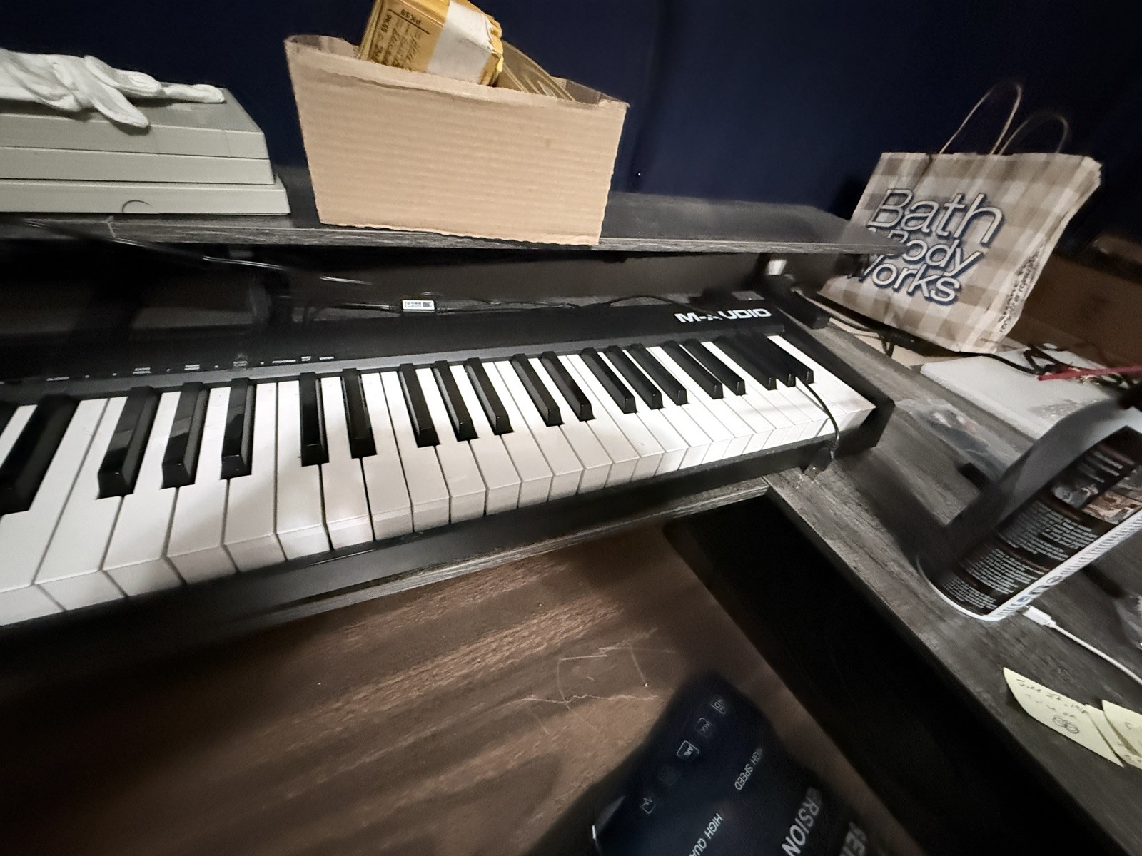 M- Audio Key station 88 with pedal