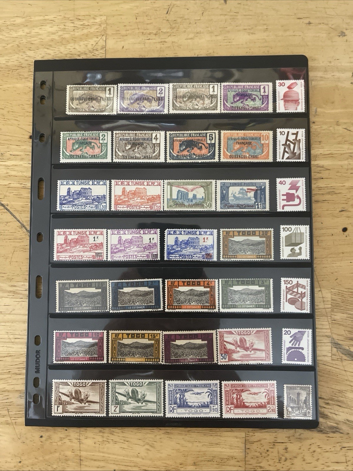 Lot of new and used stamps from all over the world. Off Paper.and a few on paper