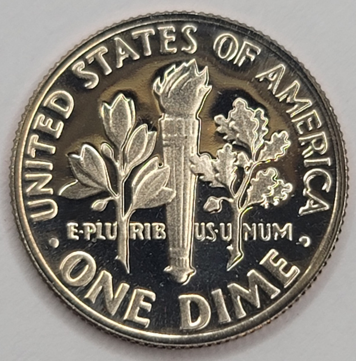 1976 S Gem Proof DCAM Roosevelt Dime - CN-Clad