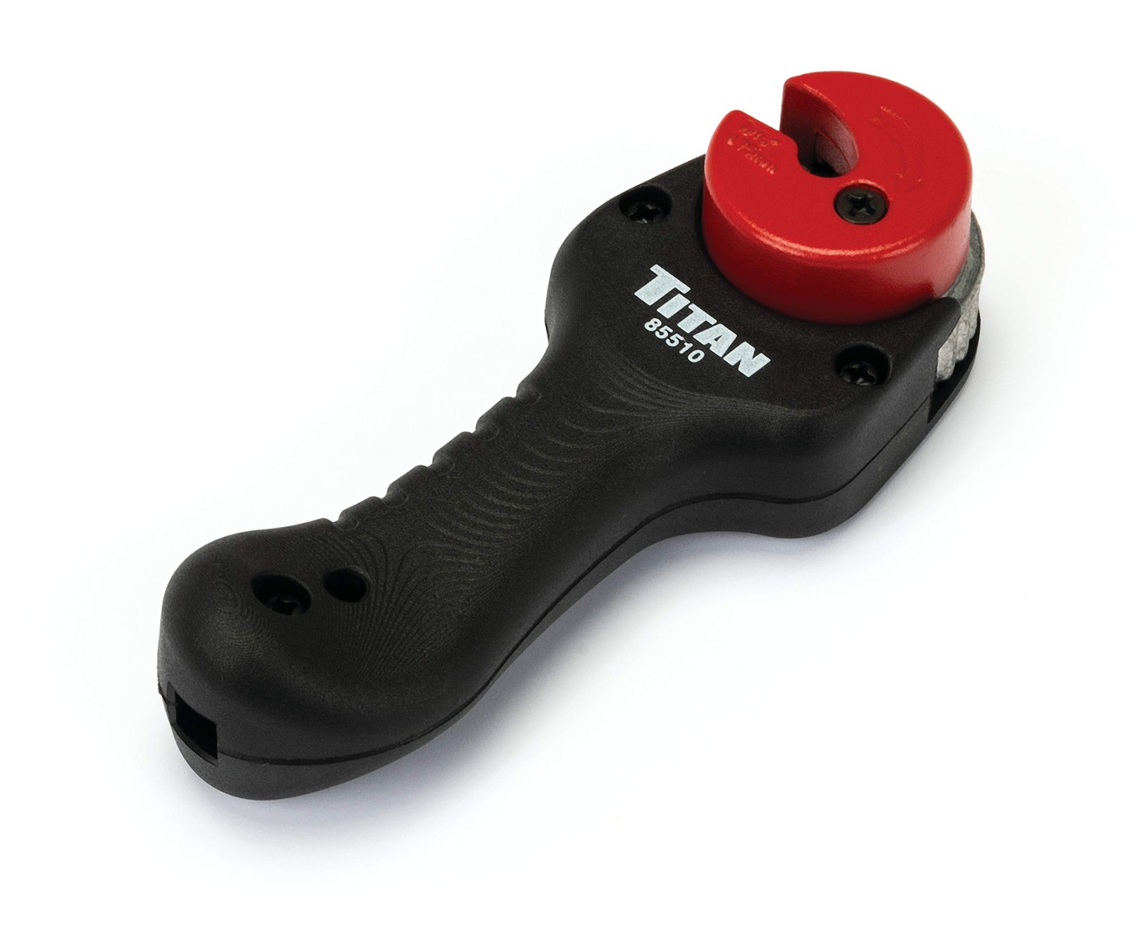 Titan 85510 Automatic Brake 3/16-Inch Line Cutter, Black/Red