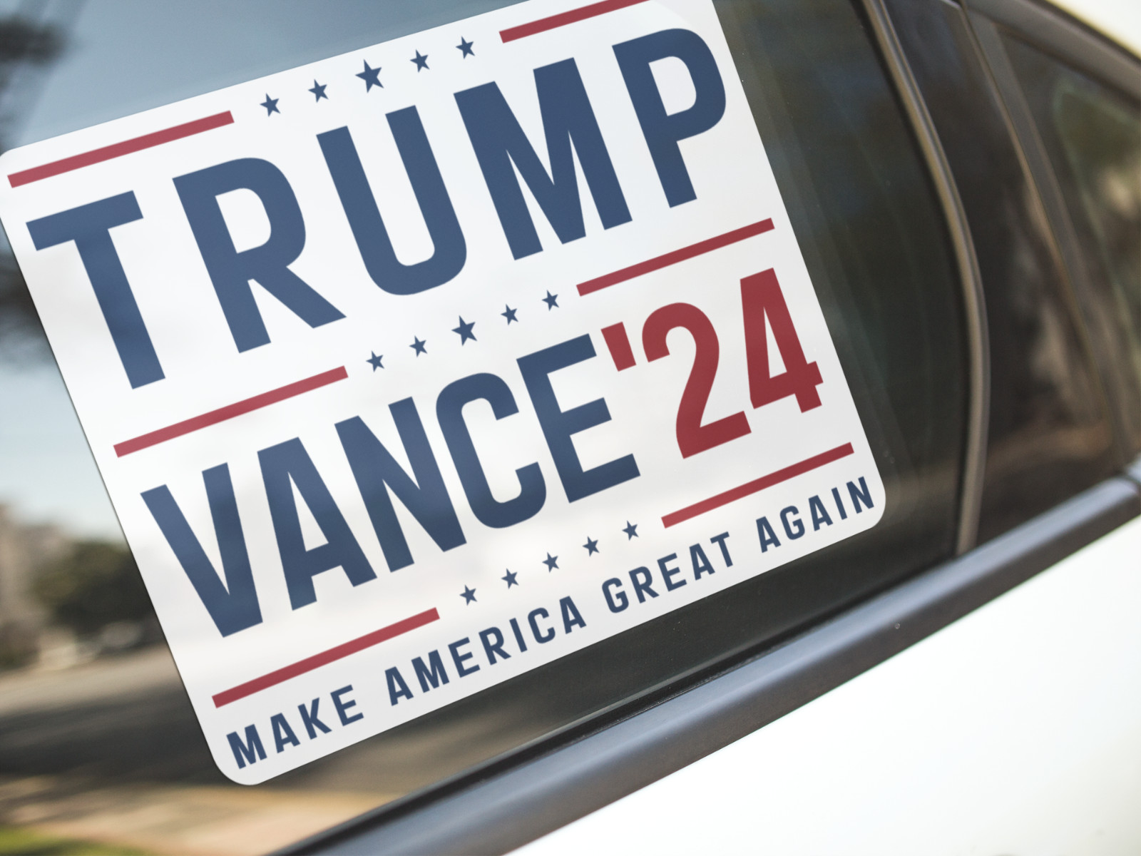 10 PACK TRUMP VANCE 2024 STICKERS 5.5-INCH BY 4-INCH MAGA AMERICA PRESIDENT USA