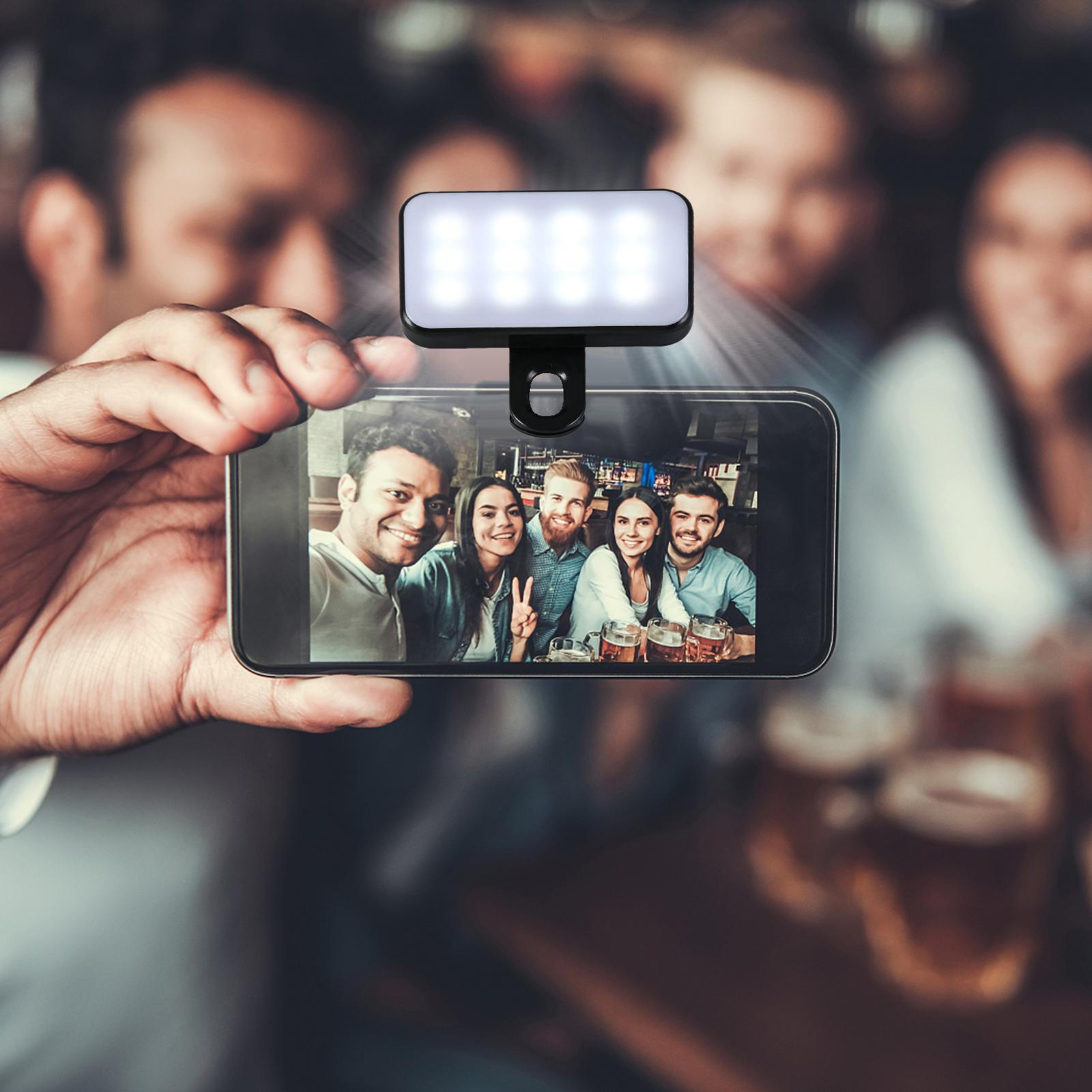 Rechargeable Fill Light Portable Led Camera Lights High Power Clip Video Light