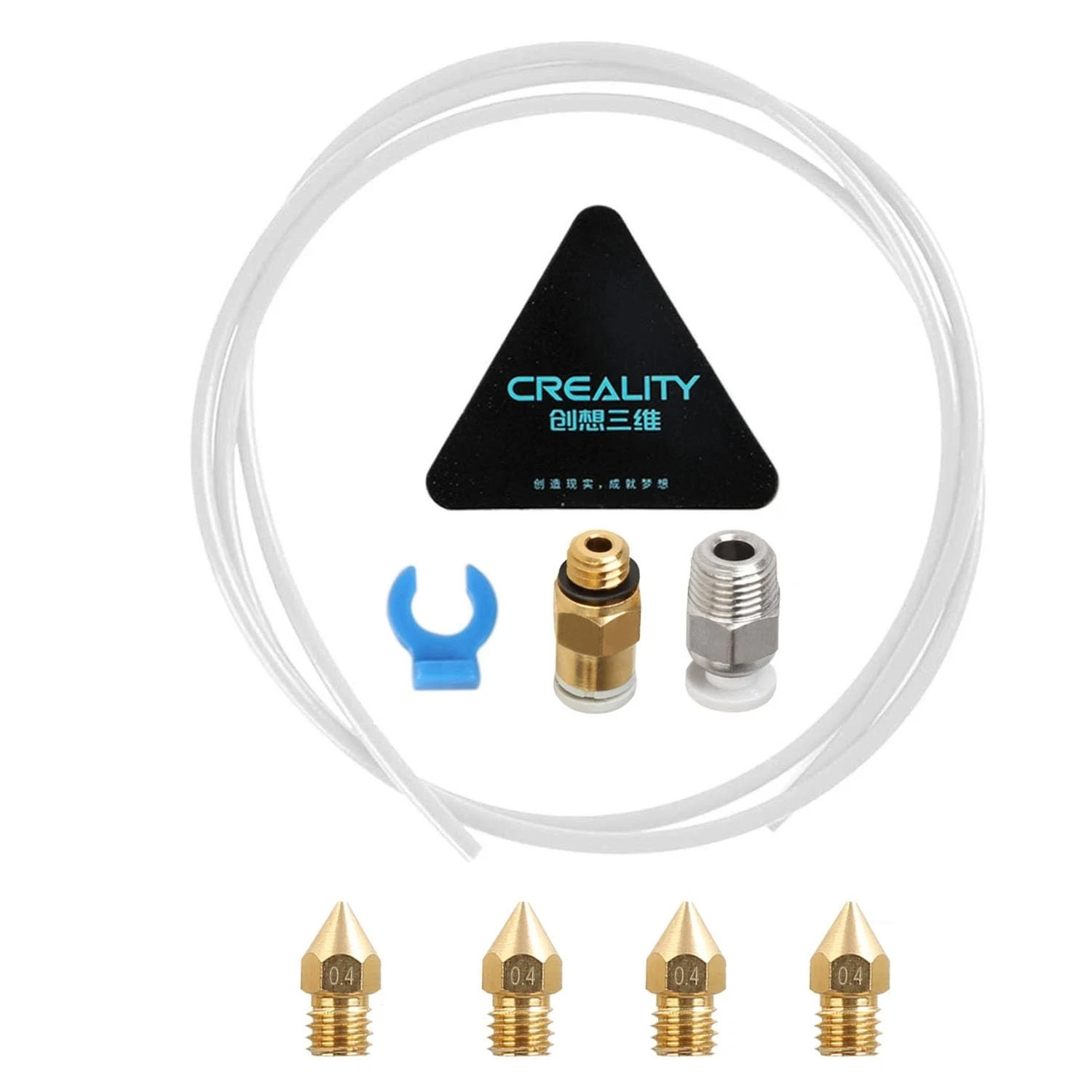 CR Official PTFE Teflon Tube Bowden Tubing for 1.75mm Filament 3D Printer Rep...