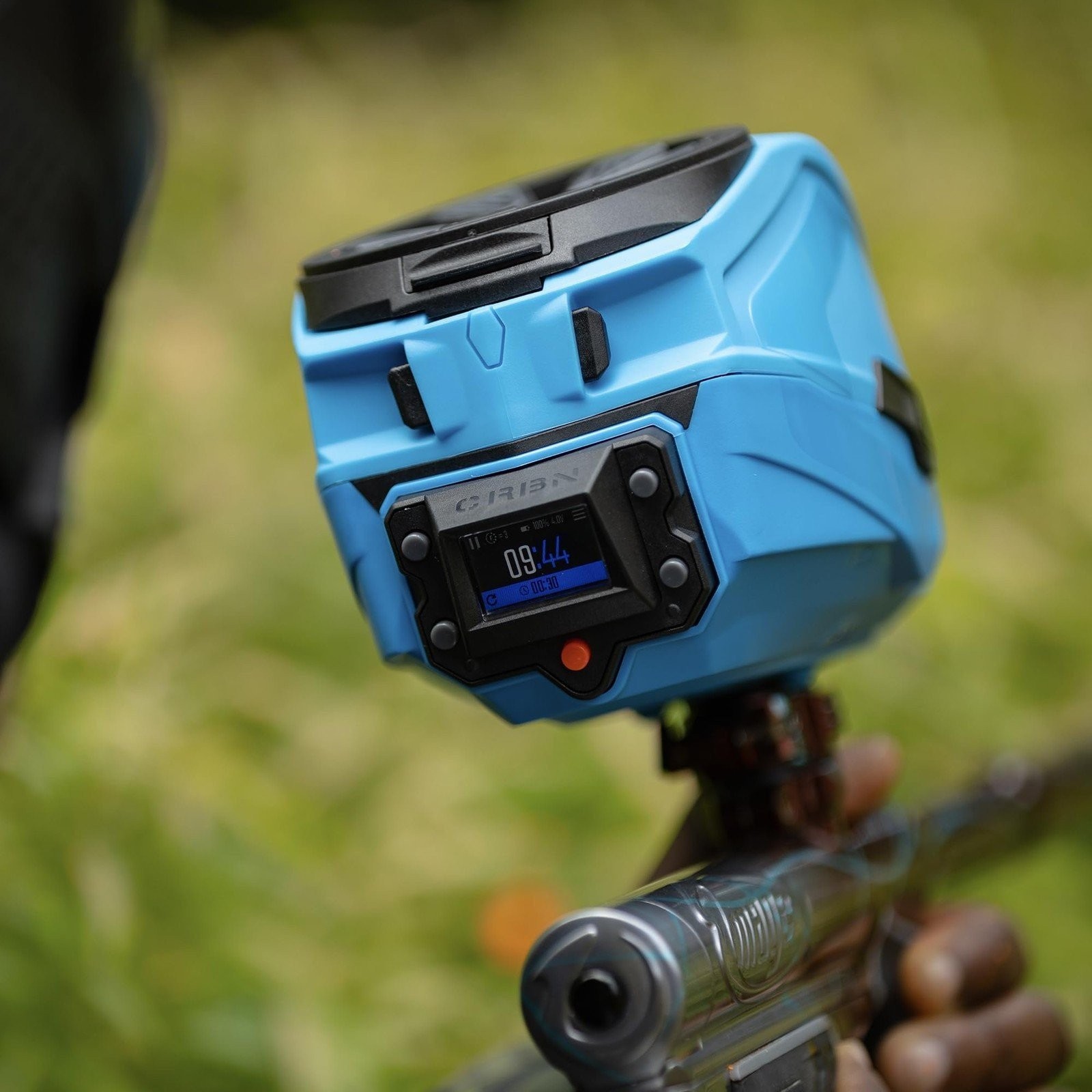 Cyan CRBN DRV Loader - Carbon Paintball