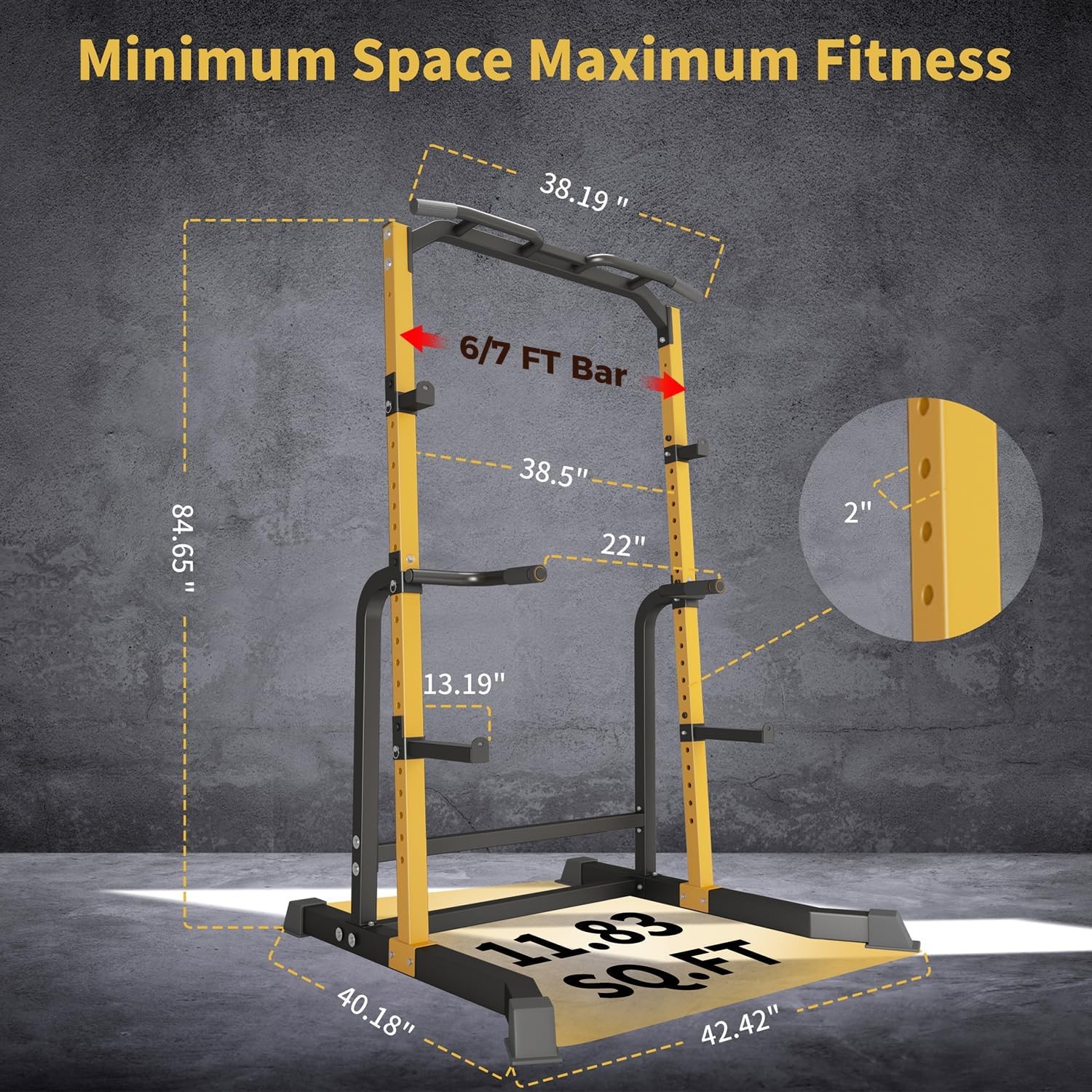 Squat Rack Power Rack Home Gym Equipment Pull Up Rack Squat Stand