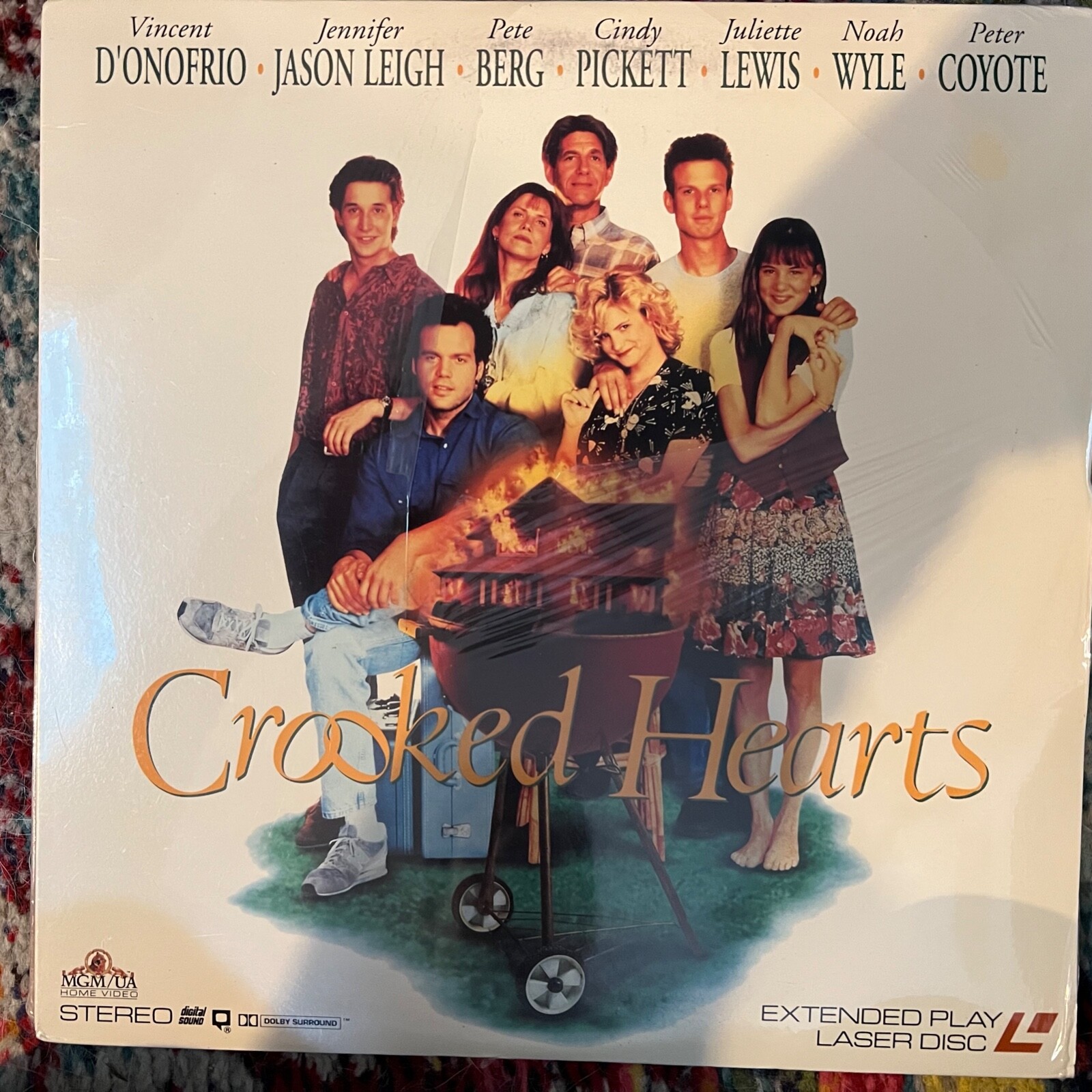 Crooked Hearts - Laserdisc NIB NEW Sealed buy 6 for Free Shipping
