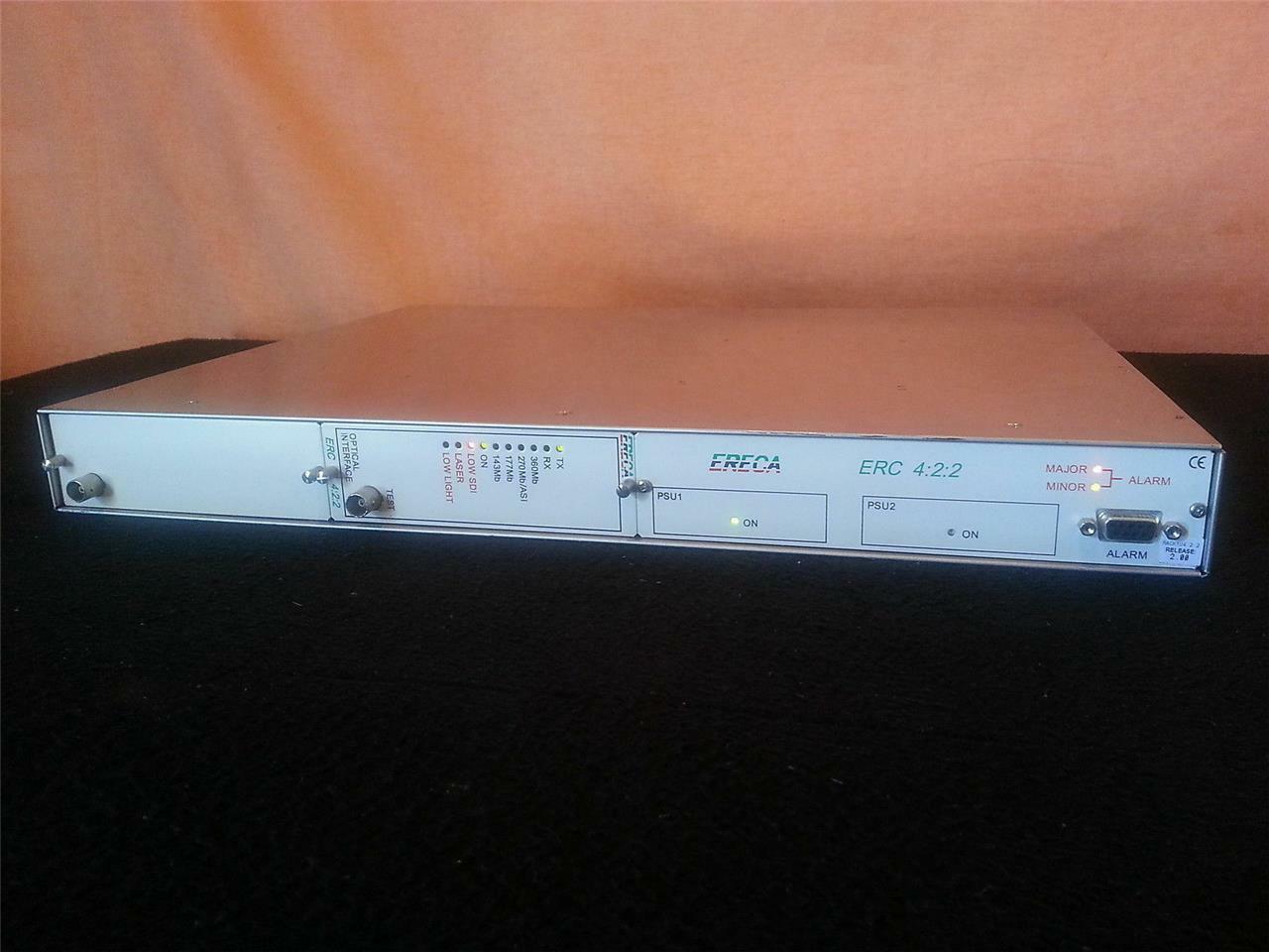ERECA ERC 4:2:2 SDI Optical Interface / Optical Transmitter