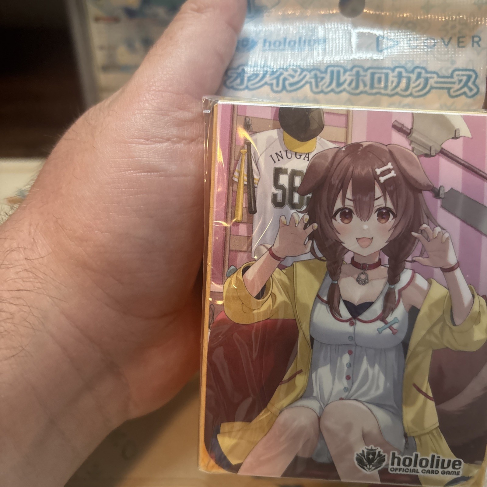 Hololive Official Korone Inugami deck box new sealed