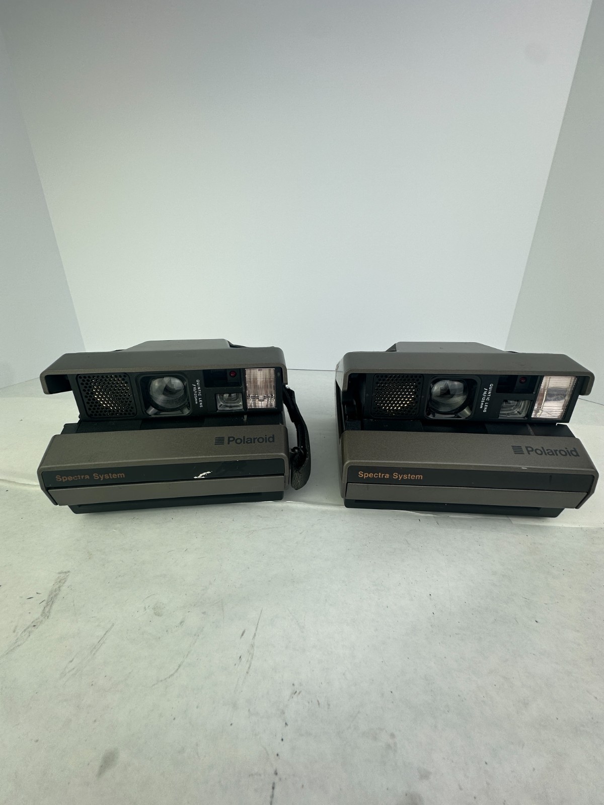 Vintage Polaroid Spectra System Instant Film Camera Autofocus Flash untested