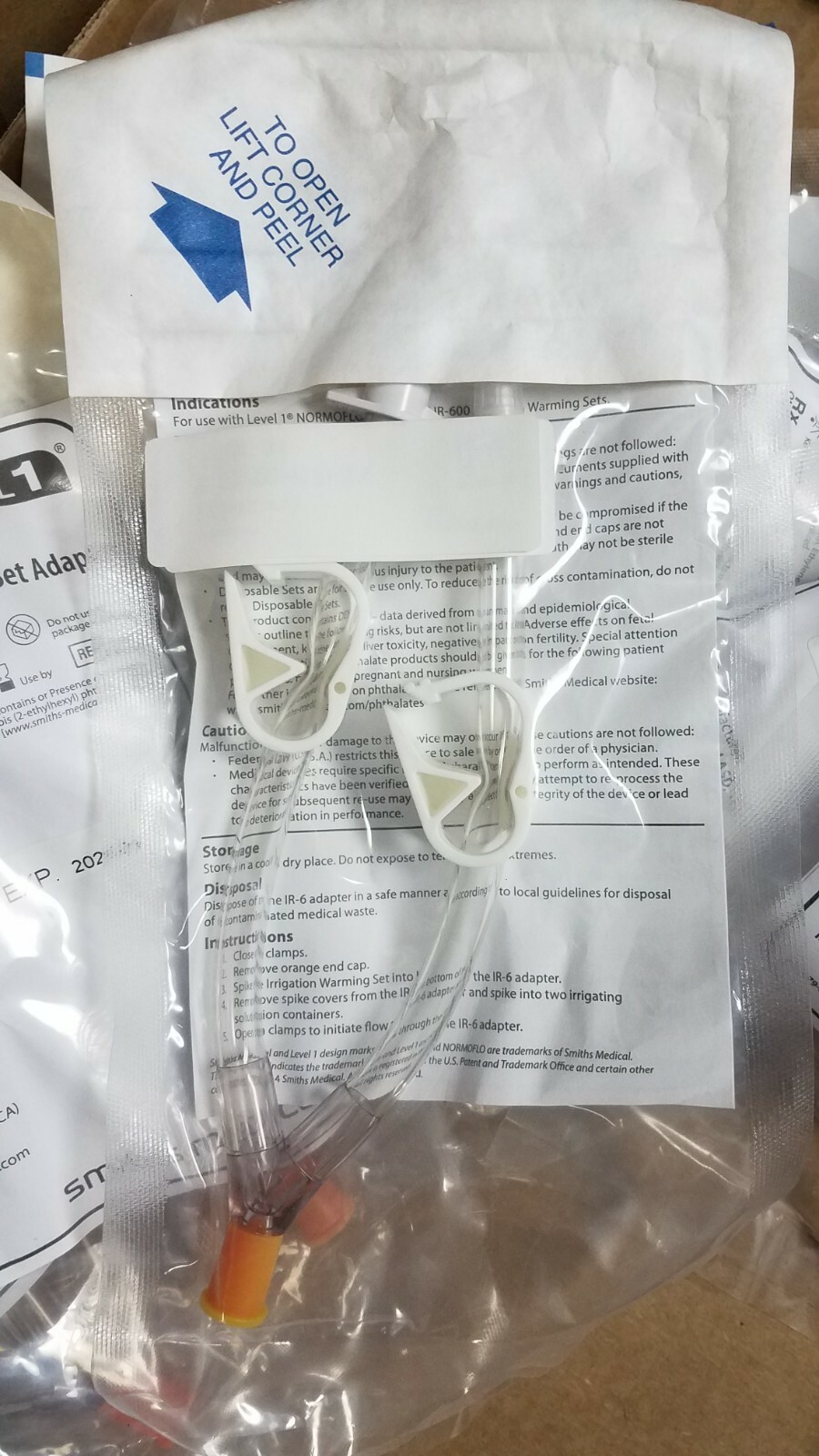 (N) SMITHS MEDICAL IR-6 Disposable High Flow Y (Lot of 12) / (B5a)