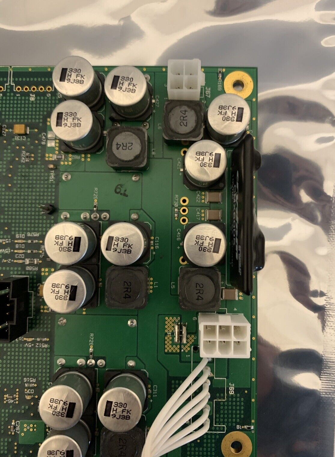 Illumina/Cyvera Line Array Camera 277579 with Main Circuit Board and Cables.