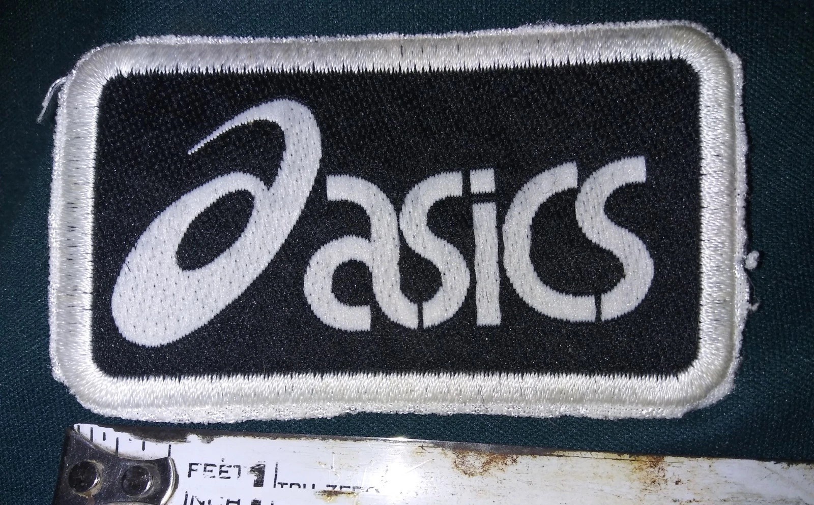 1990’s ASICS Football Patch from UK Football shirt Villa Newcastle Norwich Leeds