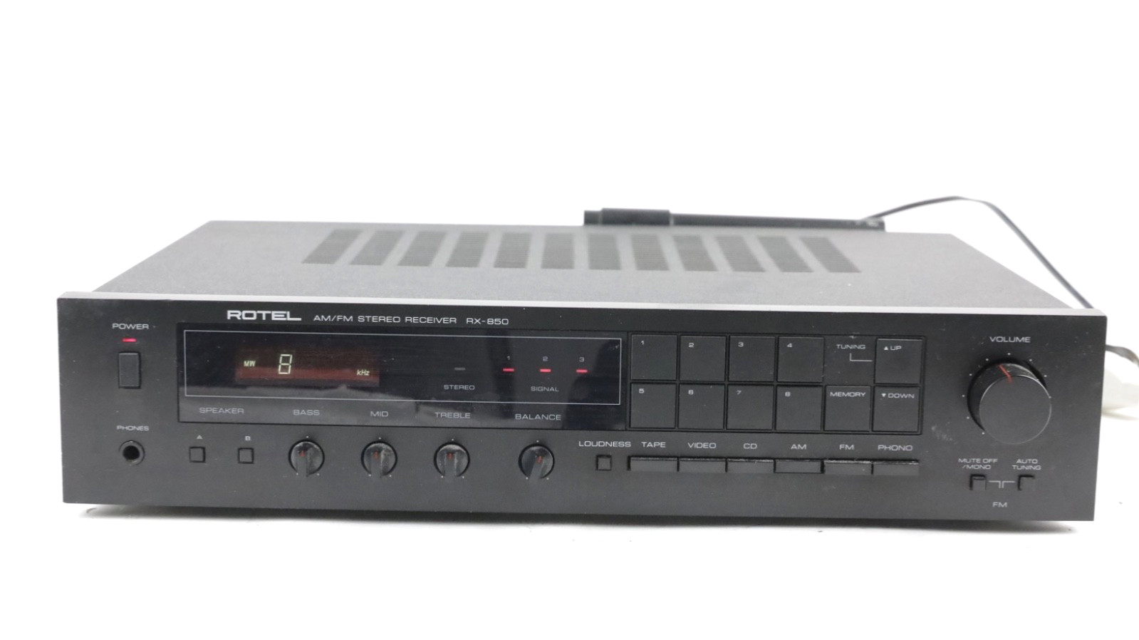 Rotel RX-850 AM/FM Stereo Receiver - Fast Ship!