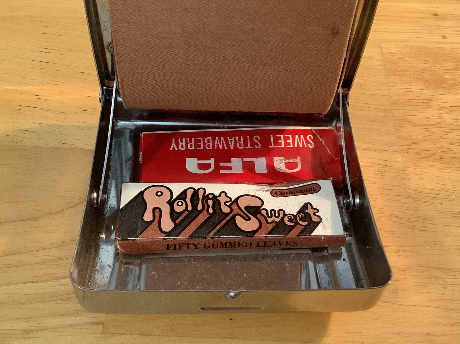 Vintage Pipes & Rolling Machine