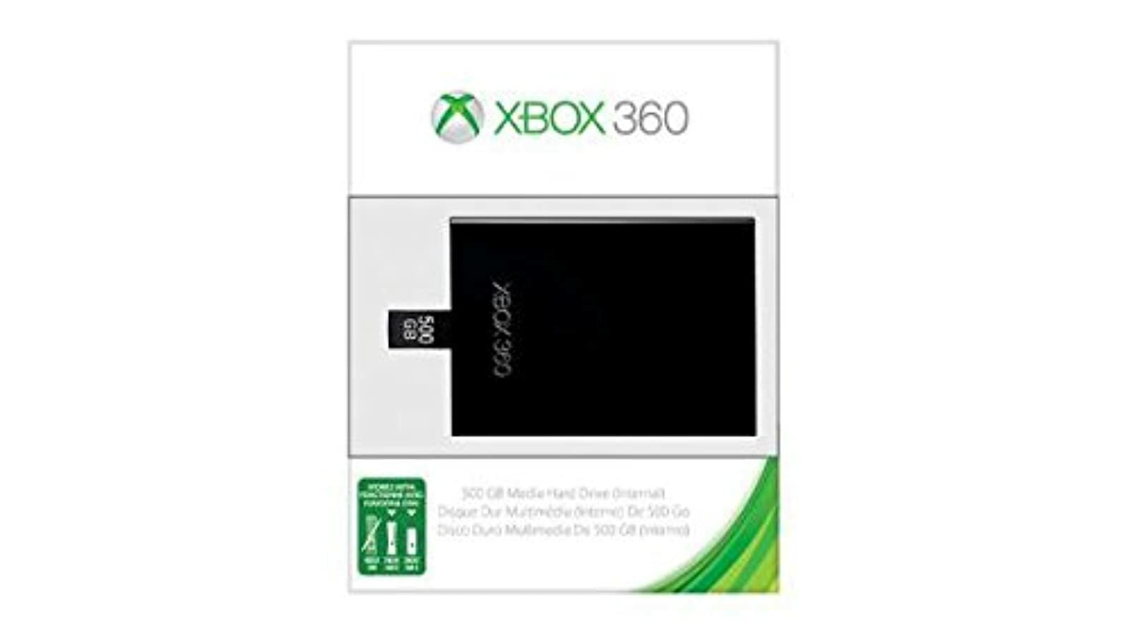 Microsoft OEM Xbox 360 500GB Media Hard Drive Very Good 2Z