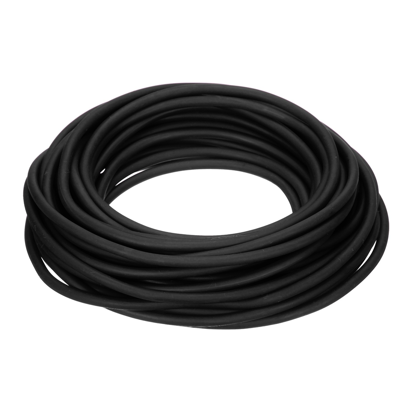 Natural Latex Rubber Band, 32.8FT Slingshots Band 0.16"x0.08"(ODxID) (Black)