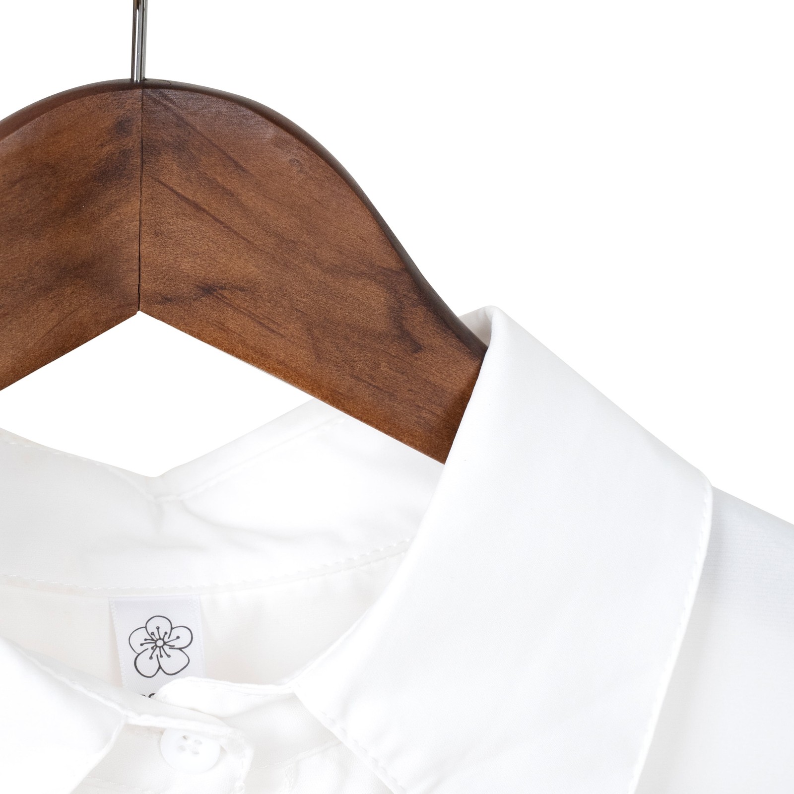 Better Homes & Gardens Wood Suit Hangers for Adult, 5 Pack, Walnut Finish