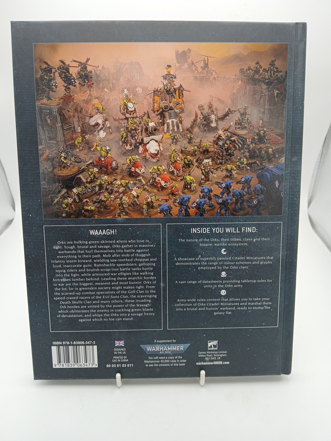 Warhammer 40,000 Orks Codex - Hardback Book, 2021