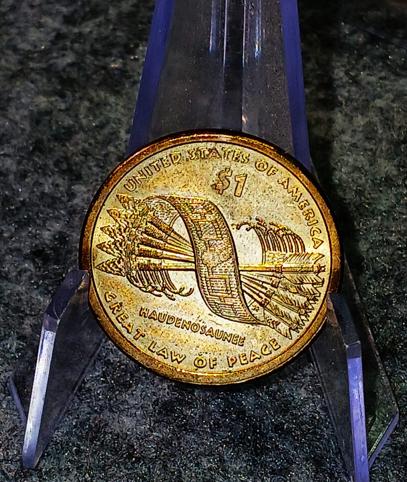 2010 P Native American Gold Dollar  BU