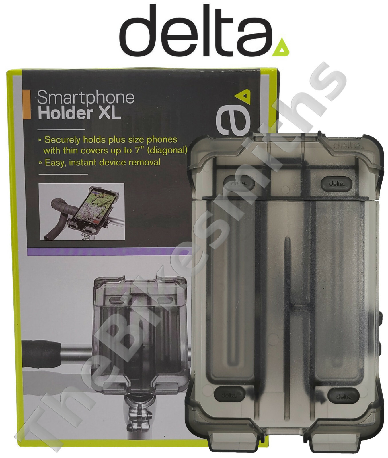 Delta HL6500 XL iPhone Android Holder smartphone case bike bar/ stem