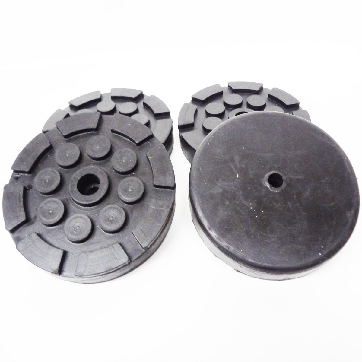 QUALITY LIFT ROUND RUBBER PADS for OLDER STYLE QUALITY LIFTS SET OF 4 26K25030