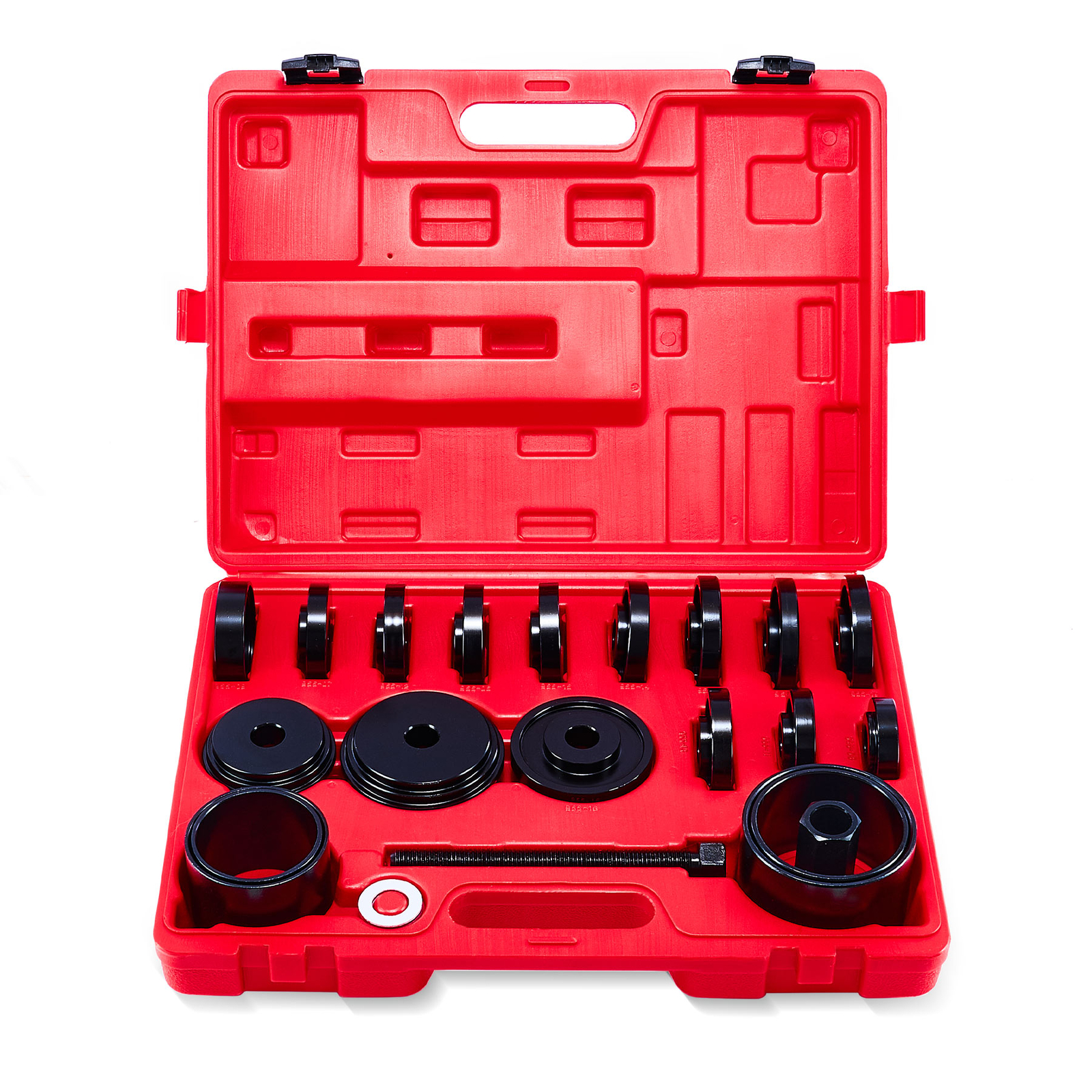 OMT Front Wheel Drive Bearing Press Removal Adapter Puller Pulley Tool Kit 23Pcs