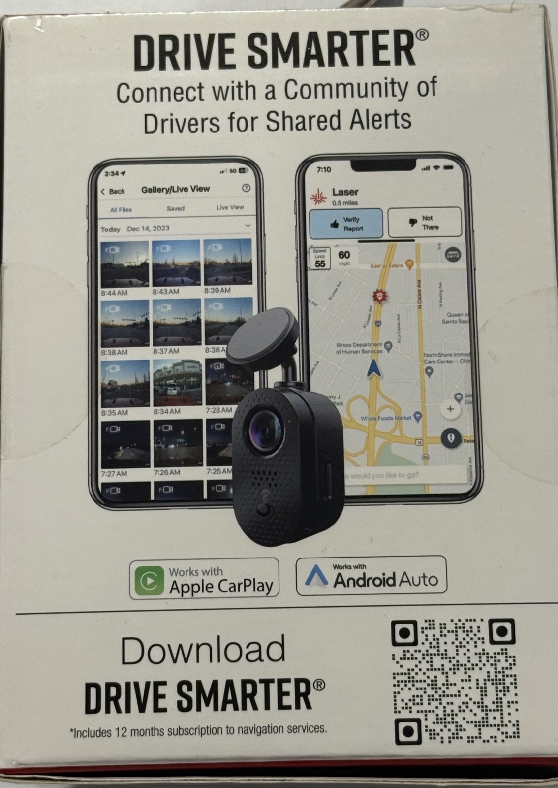 Cobra Electronics SC120 Front Facing QHD Dash Cam