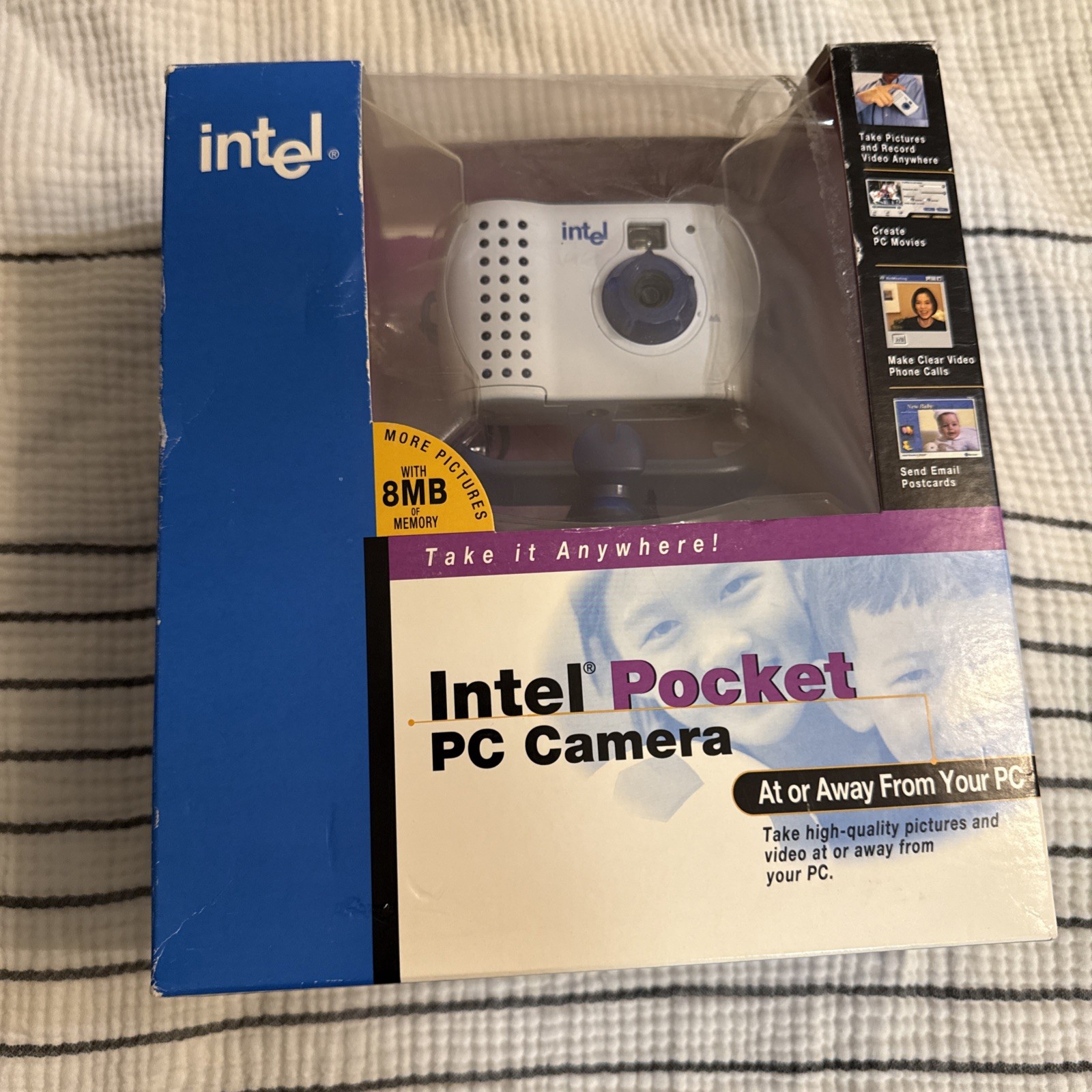 Vintage Intel Pocket PC Digital Camera CS630 Webcam