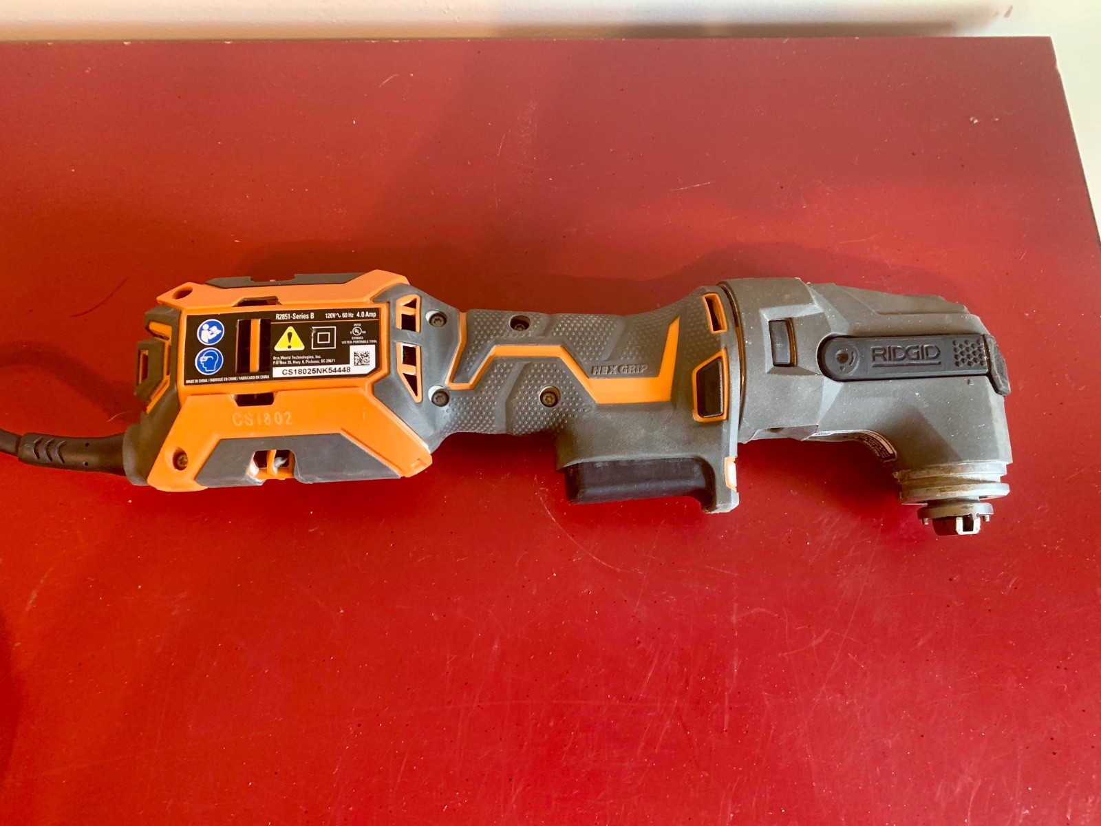 Ridgid JobMax Multi-Tool With Soft Zip-Up Case