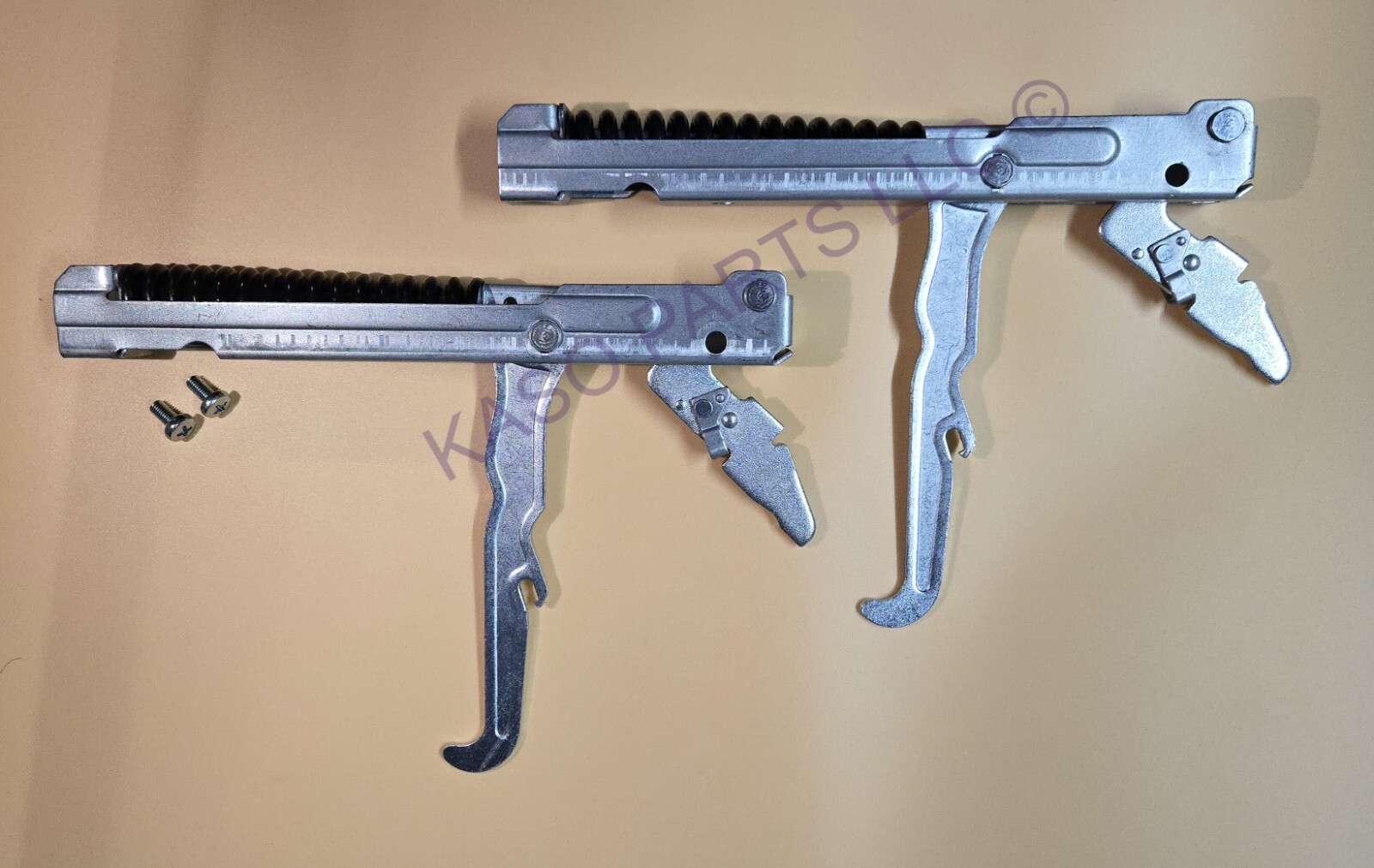 NEW IMPROVED FRIGIDAIRE 318024747, 318024715 HINGE SET (2 HINGES)